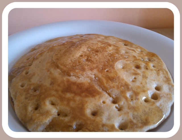eggless wholewheat pancakes